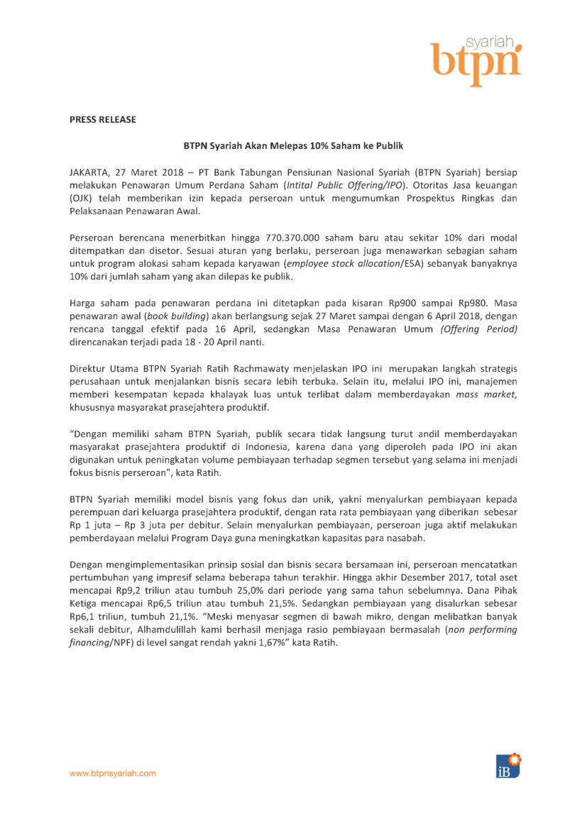 Pengertian macam dan contoh press release gramedia literasi