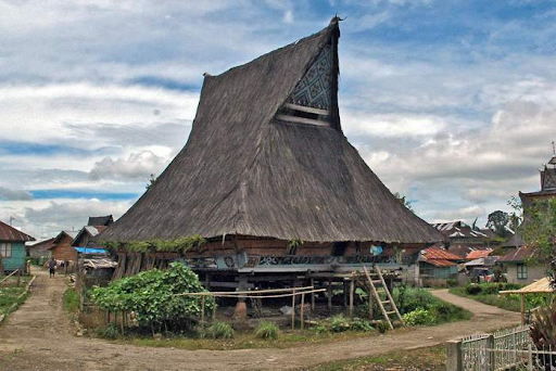 89 Gambar Sketsa Rumah Adat Batak Toba , Mau Coba? - seputargambar.com