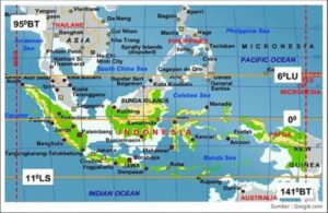 Letak geografis dan astronomis Indonesia